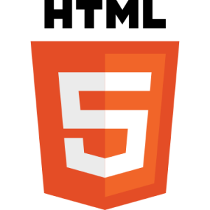 HTML 5 logo.